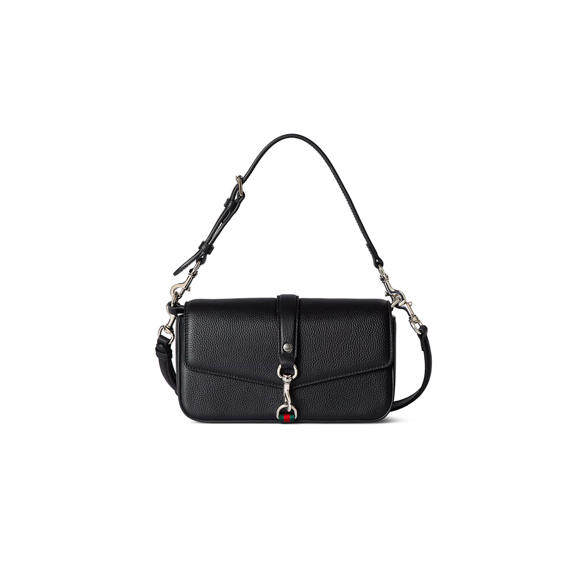 GUCCI SMALL CROSSBODY BAG WITH HOOK CLOSURE 821623  (23*13*6cm)